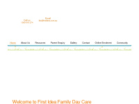 firstideafamilydaycare.com.au Thumbnail