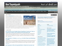 ibntaymiyyah.com Thumbnail