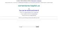 Cornerstone-baptist.us