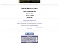 central-baptist-church.net Thumbnail