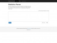 statisticsparser.com Thumbnail
