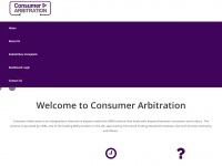 Consumerarbitration.co.uk