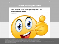 1000whatsappgroups.blogspot.com Thumbnail