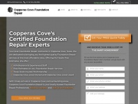 copperascovefoundationrepair.com Thumbnail