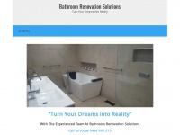 bathroomrenovationsolutions.com.au Thumbnail