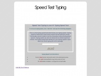 speedtesttyping.com Thumbnail