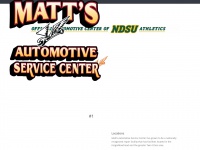 mattsautoservicecenter.com Thumbnail