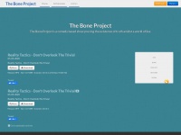 theboneproject.com