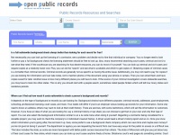 open-public-records.com Thumbnail