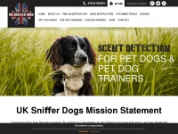 uksnifferdogs.com