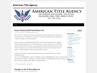 americantitleagency.wordpress.com Thumbnail