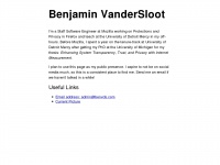 Benjaminvandersloot.com
