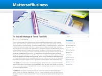 mattersofbusiness.biz Thumbnail