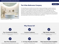 5starbathrooms.com.au Thumbnail