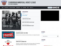 Scarboroughminorballhockey.com