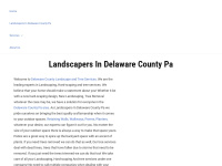 Delawarecountylandscapeandtree.com