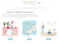 whistlefishartlicensing.com
