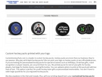 customhockeypuck.com Thumbnail
