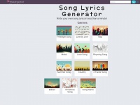 song-lyrics-generator.org.uk Thumbnail