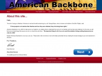 Americanbackbone.us
