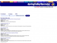 springvalleyrecruiter.com