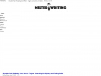 misterwriting.com Thumbnail
