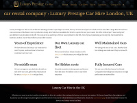 luxuryprestigecarhire.com