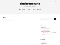limitedresults.com Thumbnail