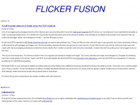 flickerfusion.com Thumbnail