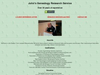 johnsgenealogyresearchservice.com Thumbnail