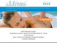 Miamimassagetherapy.com