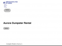 Dumpster-rental-aurora.com