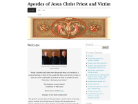 apostlesofjesuschristpriestandvictim.wordpress.com Thumbnail