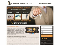 locksmithtexascitytx.com Thumbnail