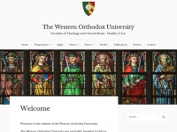Westernorthodox.university