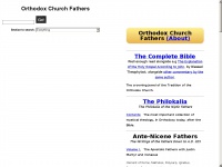 orthodoxchurchfathers.com Thumbnail
