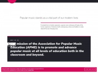 popularmusiceducation.org Thumbnail