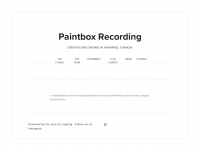 Paintboxrecording.com