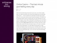 onlinecasino-strong.co.uk Thumbnail