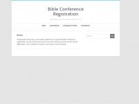 Bibleconferenceregistration.com