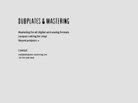 Dubplates-mastering.com