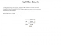 freight-class-calculator.com Thumbnail