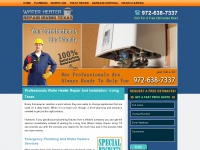 waterheaterrepairirving.com