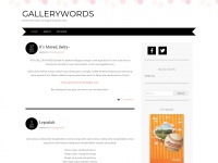 Gallerywords.wordpress.com