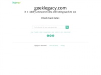 geeklegacy.com