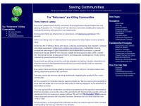 Savingcommunities.org