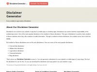 disclaimergenerator.org