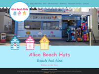 Alicebeachhuts.co.uk