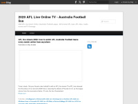 australiafootballlive.over-blog.com Thumbnail