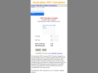 Australiangstcalculator.com.au